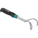 Gardena Mulla k&uuml;ndja 501759612 0023757, 7cm, 3 okast, kvaliteetne teras duroplasti kattega, ergonoomiline k&auml;epide