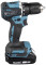 Akutrell 18V, 2x2Ah, BL, MAKPACK DDF487RAJ MAKITA