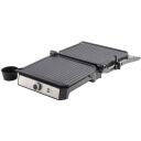 Eldom GK200 GRILO kontaktinis grilis, 2000 W, 230 &deg;C, 1 zona, nerūdijantis plienas, LED ekranas, reguliuojamas termostatas