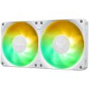Asus TUF Gaming LC III 240 ARGB White Edition, 90RC01J2-B0EAY0, 40cm, 2 ventilatori, 90.78 cfm, 2600 RPM, 37.4 dB