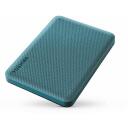 Toshiba V&auml;line k&otilde;vaketas Canvio Advance HDTCA20EG3AA, 2000 GB, 2.5", USB 3.2 Gen1, roheline, parooli autentimine