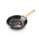 Eta Pann ETA792990000 TITANIUM II, 24cm, elektriline, induktsioon, gaas, klaaskeraamika, fikseeritud k&auml;epide, must