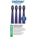 Zelmer Dantų &scaron;epetėlių galvutės ZTBA1010B 60905576P, 4 vnt., mėlyna spalva, plastikas, suaugusiems, suderinamos su ZTBA1010B