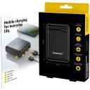 Intenso Power Bank 7313530 10000 mAh, Li-Pol&uuml;meer, 3.1 A, 1x USB-A, 1x USB-C, must