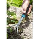 Gardena Mulla k&uuml;ndja 501759612 0023757, 7cm, 3 okast, kvaliteetne teras duroplasti kattega, ergonoomiline k&auml;epide