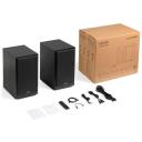 Edifier Powered Bookshelf Speakers R2750DB MKII Black, 144 W, Bluetooth, 3-way, 45-40000 Hz, Integruotas stiprintuvas