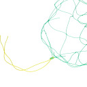 Climbing Plant Support Net BIOOGROD 722603 1.8 x 2.7 m 10 x 10 cm UV-resistant tetoron green