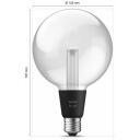 Philips Hue Lambipirn WCA Lightguide G125 8720169311954, 6.8 W, E27, 500 lm, 2000-6500 K, LED, Dimmable, H&auml;&auml;ltuvastus