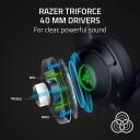 Razer Kraken Kitty V2 austiņas RZ04-04730100-R3M1, 20-20000 Hz, 32 &Omega;, -42 dBV/Pa, USB A, melna, telpiskais audio, RGB apgaismojums