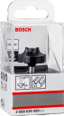 Profilfrēze A 6 mm R1 6.3 mm, D 25,4 mm, Rokas frēzēm, malu frēzēm VIRSMAS PROFILĒ&Scaron;ANAS FRĒZE STANDARD FOR WOOD, 2608628459, BOSCH