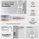 TP-LINK BE6500 kahefrekventsusega Wi-Fi 7 signaali kordaja RE405BE, 2,4 GHz, 5 GHz, 688/5764 Mbit/s, Ethernet LAN (RJ-45) pordid 1
