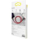 Baseus Kaabel CALKLF-A09, 50cm, 2,4A, Apple Lightning, USB 2.0, punane