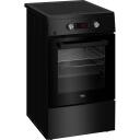 Beko Keraamiline pliit FSM59305BDT, 60L, elektriline ahi, induktsiooniplaat, must, 4 p&otilde;letit, grillimine