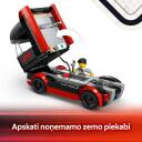 Lego F1 kravas auto 60445, 1086 detaļas, 5 minifigūras, 8+ gadi, zema piekabe, Formula 1 simulatora telpa