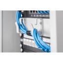Digitus 6U sienas montāžas skapis DN-10-05U-1, IP20, 200&deg; durvju atvēr&scaron;anas leņķis, bloķējamas stikla durvis