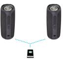 Manta Juhtmevaba k&otilde;lar SPK130GO-BL, 10W, 2x5W, IPX4, BK 5.0, 10m, USB, SD, AUX-in, FM, TWS, 3,7V, 1200mAh