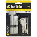 Keltin Užrakto cilindras su rankenėle K02704, 30/30G mm, 3 raktai, aliuminis, ZnAl lydinys, 25000 ciklų