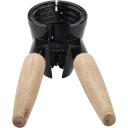 Jata Riekstkodis HACC2502, 17 x 5 x 6 cm, 0.157 kg, alumīnijs, koks, melns, regulējams, gofrēta virsma
