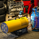 Gas heater BLP 17 M, 16 kW, MASTER, 4015.015, 10 - 16 kW, 471x188x293 mm, 300 m&sup3;/h, 1.16 kg/h, 0.7 bar, 220-240/50 V/Hz, 0.23 A, Manual