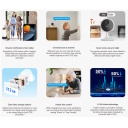 Ezviz CB1 CS-CB1 Wi-Fi Iekštelpu 2MP HD Magnētiskā Akumulatora Viedā Kamera MicroSD / Nakts redze Balts