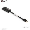 Club3D адаптер CAC-2170 Mini DisplayPort 1.2 на HDMI 2.0, 4K UHD 60Hz, 1 HDMI порт, 1 Mini DisplayPort