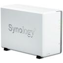 Synology NAS хранилище башня DS223J, 2 отсека, 1 ГБ памяти, 2 USB 3.2, 1 RJ45, 16.31 Вт