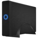Raidsonic Ārējais korpuss 3,5" SATA HDD ar USB 3.0 un UASP atbalstu IB-377U3, 5 Gbit/s, 1x3,5" HDD, melns