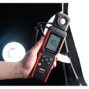 Uni-T valgusm&otilde;&otilde;tur UT381A, 0-400000 lx, Bluetooth, 99 andmekomplekti, CCF, CE, UKCA, RoHS