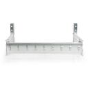 Digitus DIN sliedes turētājs, 4U, DN-19-DIN-4U, 48.3cm, 22.3cm, 17.8cm, tērauds, sudrabs, DIN sliedei