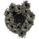 Otsterashari 28mm, 1/4" HEX põimitud terasharjased D-76766 MAKITA