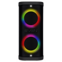 Portatiivne Bluetooth k&otilde;lar PS-950 2&times;80 W (160 W RMS) TWS IPX4 FM USB microSD LED ekraaniga ja akuga Must SV-022396 SVEN