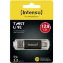 Intenso USB m&auml;lupulk 3539491 128 GB, USB 3.2 Gen 1, lugemise kiirus 70 MB/s, OTG, USB Type-A, USB Type-C