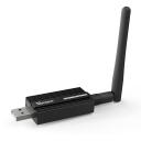 Sonoff ZigBee 3.0 mar&scaron;rutizatorius ZBDongle-E, 5V, USB 2.0, 32 įrenginiai, juodas, SMA antena