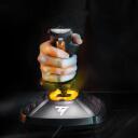 Thrustmaster Žaislų valdiklis T.16000M FCS 2960773, 16 mygtukų, 4 a&scaron;ys, USB, laidinis, juodas, oranžinis