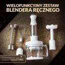 Adler rokas blenderis CR 4623w, 1600 W, 1.525 m, asie naži, uzglabā&scaron;anas kaste, sagrie&scaron;anas piederums, putotājs