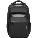 Targus CityGear TCG670GL, 43,9 cm, 1,15 kg, Polikarbonāts, PU, Mugursoma, Akumulators, plecu siksna, priek&scaron;ējā kabata
