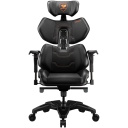 Gaming chair with 4D adjustable armrests ergonomic backrest and headrest 135 kg maximum load Terminator Black-Orange CGR-TER COUGAR