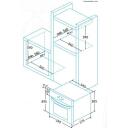 Edesa Cepe&scaron;krāsns EOE-8060 P X 921270231, 65 L, 1, 1100 W, 1500 W, 3500 W, 10 programmas, Pirolītiskā tīrī&scaron;ana, LED ekrāns, Melns