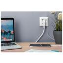 Digitus viedā kontakligzda DA-70613, 2 USB, 5V, 2.1A, 250V, 2P+E, pārslodzes aizsardzība, īssavienojuma aizsardzība