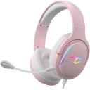 Subsonic Austiņas SA5684-1, 1.5m, 50mm, RGB LED apgaismojums, saderīgas ar PS5/Xbox/Switch/PC