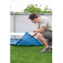 Bestway Baseina dibena aizsardzība 7354551, 48.8cm, zila, PE100, izmērs 4.88x4.88m, piemērots baseiniem 457cm