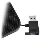 Deepcool U-Pal s&uuml;learvuti alus, DP-N214A5-UPAL, 2x140mm, 1000 RPM, 92.22 cfm, USB 3.0, must