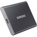 Samsung I&scaron;orinis SSD T7 MU-PC1T0T/WW 1TB, skaitymo greitis 1050 MB/s, ra&scaron;ymo greitis 1000 MB/s, USB Type-C, pilkas