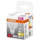 Osram Pirn 5303263, 4.3 W, 350 lm, MR16, GU10, soe valge, matt pind