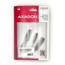 Axagon USB adapter ADA-HCPD, 384 kHz/32-bit DAC, toite 60W, TRRS &uuml;hendus, k&otilde;rvaklappide &uuml;hendus