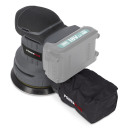 Ekscentriska slīpmašīna 18V Ø 125mm, POWE, POWEB4010, bez akumulatora un lādētāja, 20 000 apgr./min, putekļu savākšanas funkcija