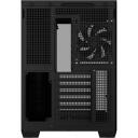 Asus Korpus A32 PLUS TG ARGB BLACK, 435mm, 285mm, 390mm, 2x3.5", 3x120mm, 1x120mm, USB Type-C, RGB ap&scaron;vietimas