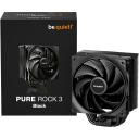 Be Quiet CPU кулер Pure Rock 3 Black BK039, 120mm, 2000RPM, 101.2m&sup3;/h, 2.41mmH2O, 4 тепловых трубки