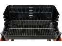 CHARCOAL GRILL W/ SHELVES GRATE 53X33CM 99911 LUND
