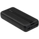 Rivacase Power Bank VA2081 BLACK, 20000 mAh, 3.7 V, 10 W, 2xUSB Type-A, 1xUSB Type-C, 3 seadet